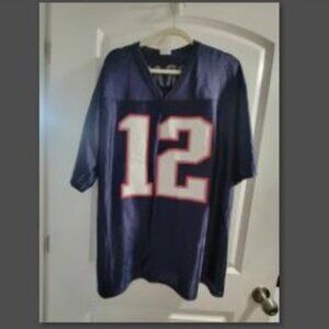 NFL New England Patriots apparel MEN'S sports Jerseys XL
